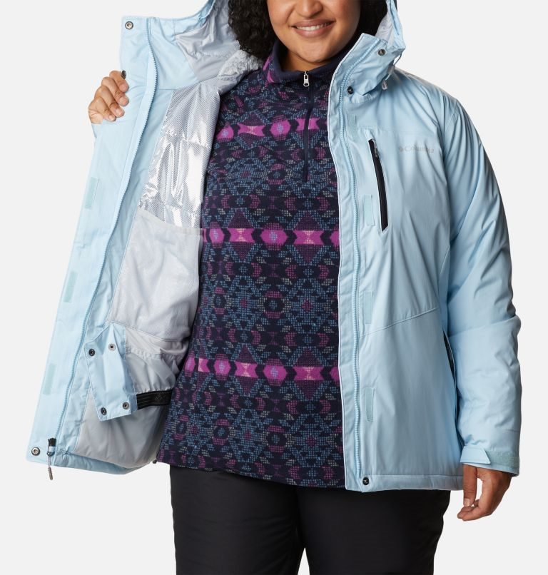 Jachete Izolate Columbia Last Tracks II Dama Albastri Deschis | Plus Size UV71Q0AM8